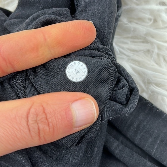 Lululemon Align Pant II 25" Stride Emboss Black - Picture 4 of 5